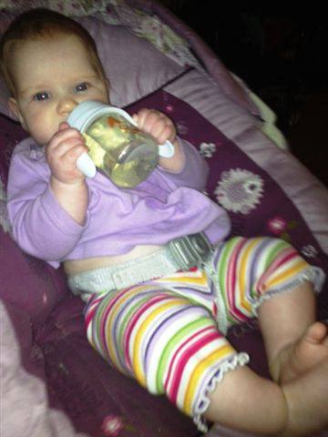 First Sippy Cup  Feb 18, 2013